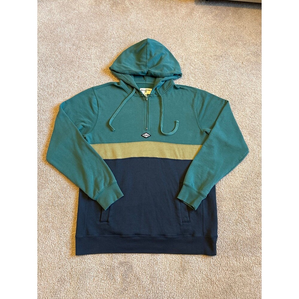 Billabong Men’s 1/4 Zip Surfing Hoodie Size XL